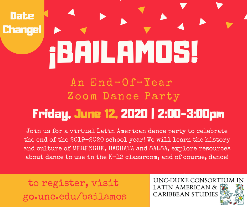 ¡Bailamos! An End of the Year Dance Party!