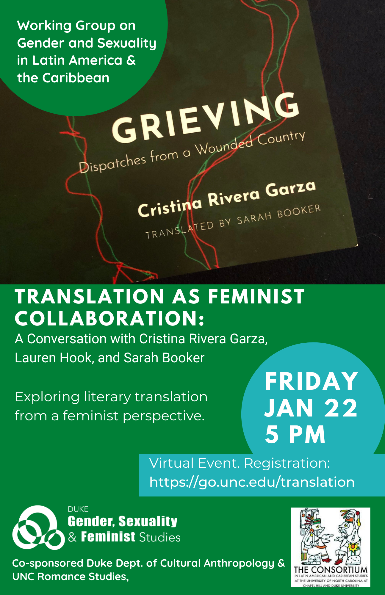 Translation as Feminist Collaboration: A Conversation with Cristina Rivera Garza, Lauren Hook, and Sarah Booker