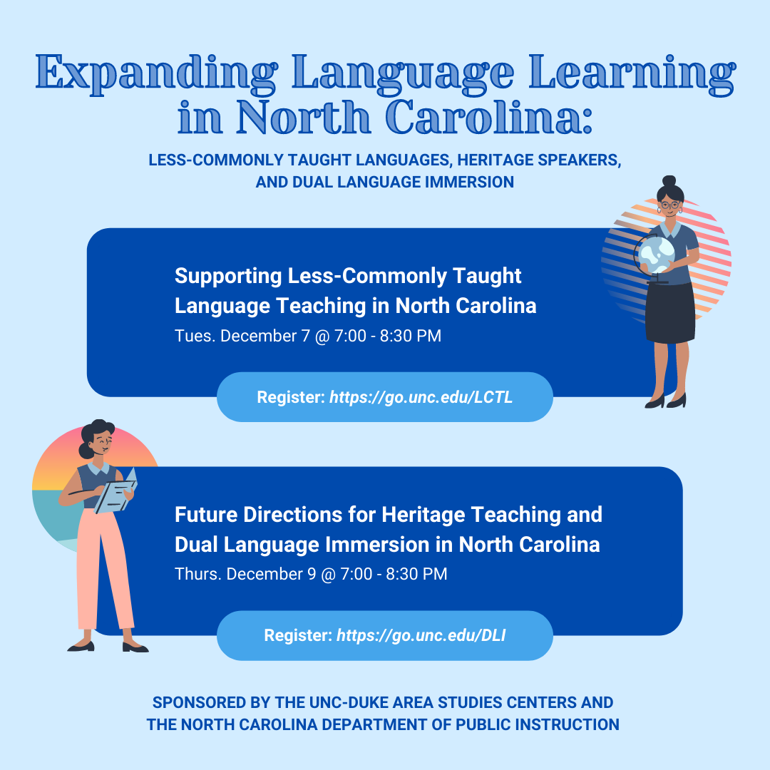 Future Directions for Heritage Teaching and Dual Language Immersion in NC