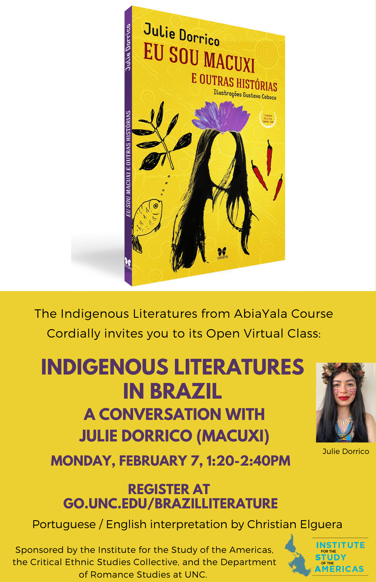 Indigenous Literatures in Brazil.  A Conversation with Julie Dorrico (Macuxi)
