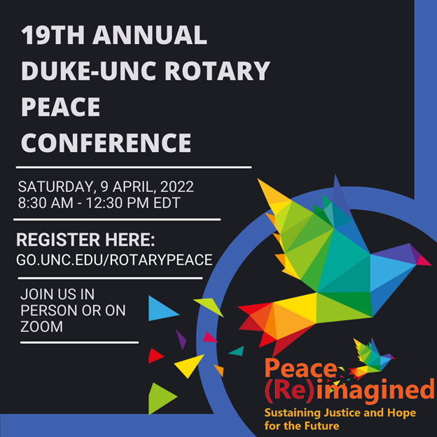19th Annual Duke-UNC Rotary Peace Conference