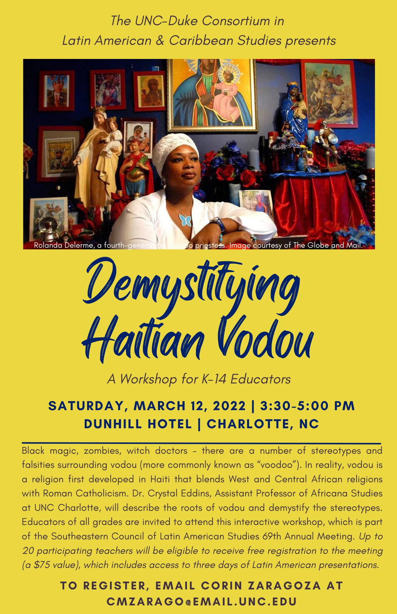 Demystifying Haitian Vodou, a Workshop for K-14 Educators