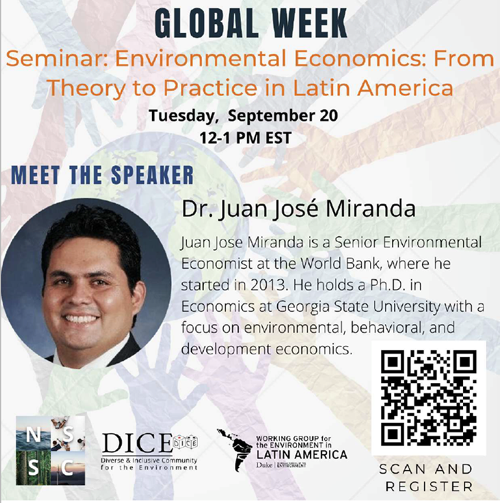 Seminar: Environmental Economics: From Theory to Practice in Latin America